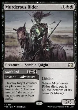 Murderous Rider // Swift End