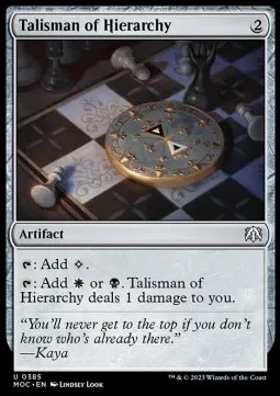 Talisman of Hierarchy