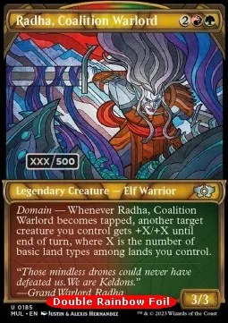 Radha, Coalition Warlord