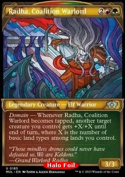 Radha, Coalition Warlord