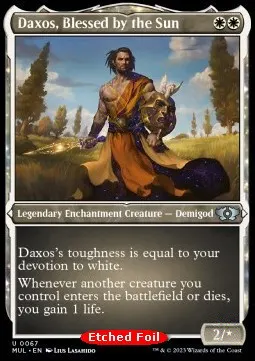 Daxos, Blessed by the Sun