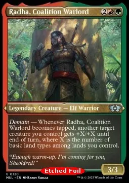 Radha, Coalition Warlord