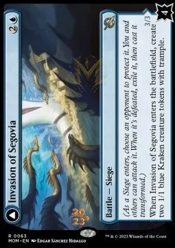 Invasion of Segovia // Caetus, Sea Tyrant of Segovia