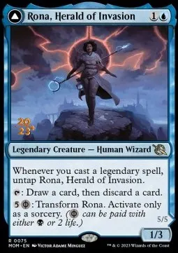 Rona, Herald of Invasion // Rona, Tolarian Obliterator