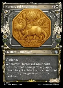 Harnessed Snubhorn