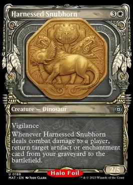 Harnessed Snubhorn