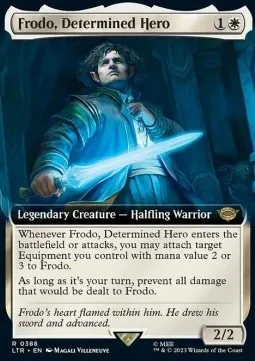 Frodo, Determined Hero