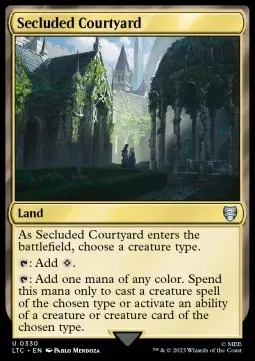 Secluded Courtyard