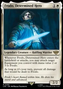 Frodo, Determined Hero