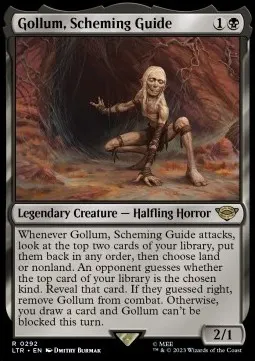 Gollum, Scheming Guide