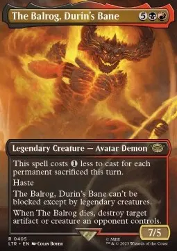 The Balrog, Durin's Bane