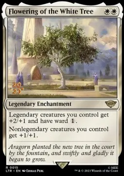 Flowering of the White Tree