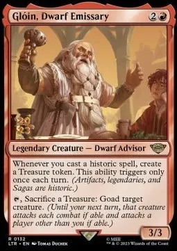 Glóin, Dwarf Emissary