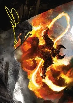 Art Series: The Balrog, Flame of Udûn