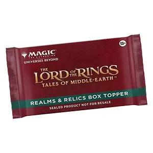 The Lord of the Rings: Tales of Middle-earth | "Realms & Relics" Box Topper Booster