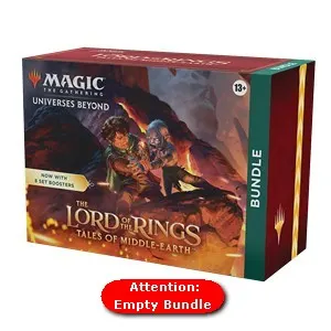 The Lord of the Rings: Tales of Middle-earth | Empty "Fat Pack Bundle" Box