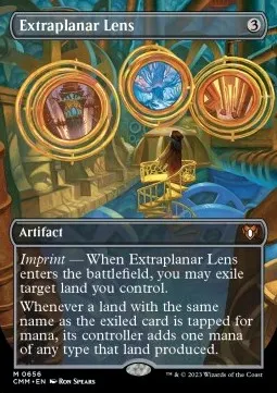 Extraplanar Lens