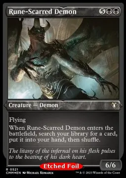 Rune-Scarred Demon