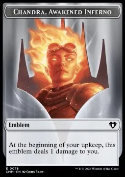 Chandra, Awakened Inferno Emblem // Wizard