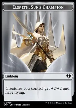 Elspeth, Sun's Champion Emblem // Copy