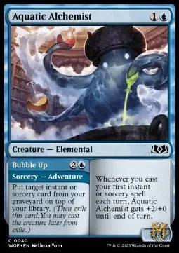 Aquatic Alchemist // Bubble Up
