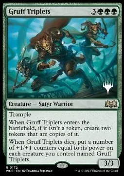 Gruff Triplets