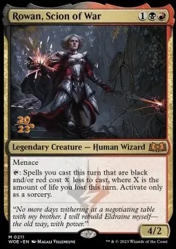 Rowan, Scion of War