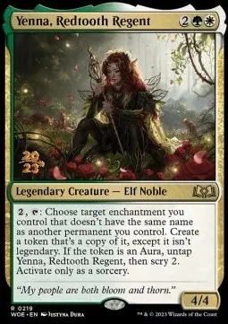 Yenna, Redtooth Regent