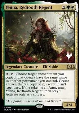 Yenna, Redtooth Regent