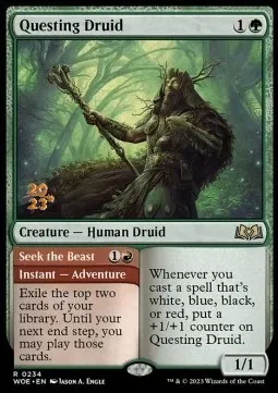 Questing Druid // Seek the Beast