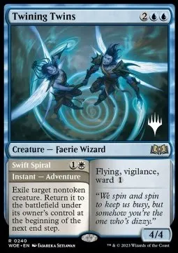 Twining Twins // Swift Spiral