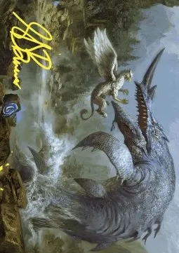 Art Series: Horned Loch-Whale
