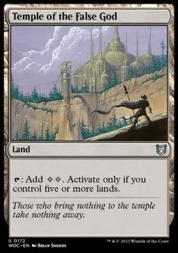Temple of the False God