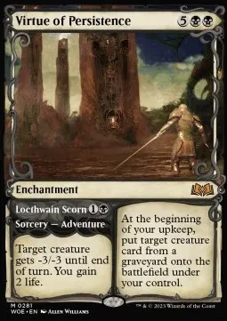 Virtue of Persistence // Locthwain Scorn