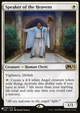Speaker of the Heavens