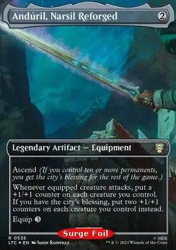 Andúril, Narsil Reforged