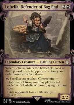 Lobelia, Defender of Bag End