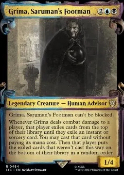 Gríma, Saruman's Footman