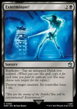 Exterminate!