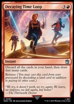 Decaying Time Loop