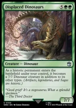 Displaced Dinosaurs
