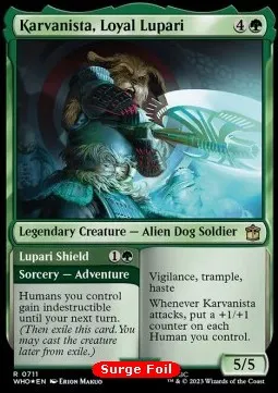 Karvanista, Loyal Lupari // Lupari Shield