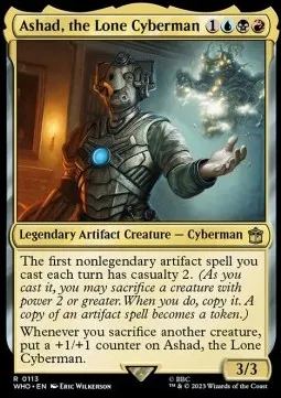 Ashad, the Lone Cyberman