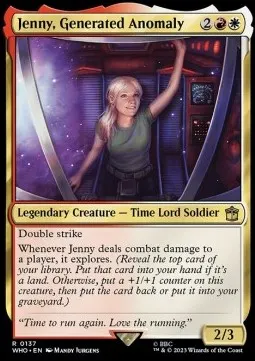 Jenny, Generated Anomaly