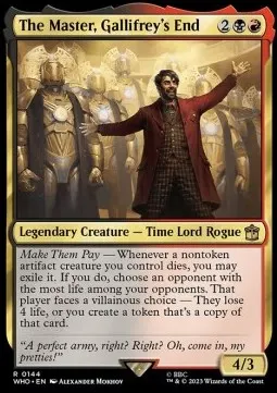 The Master, Gallifrey's End