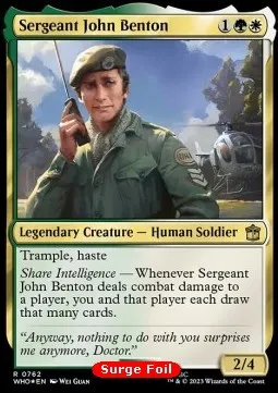 Sergeant John Benton