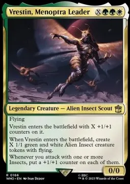 Vrestin, Menoptra Leader