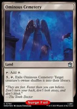 Ominous Cemetery