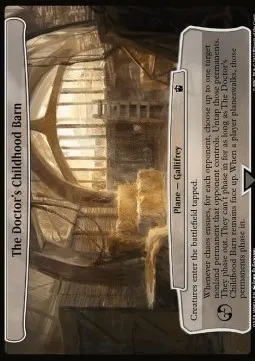 The Doctor's Childhood Barn