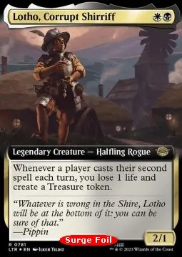 Lotho, Corrupt Shirriff